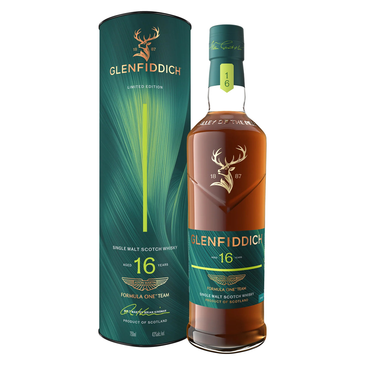 Glenfiddich 16 Year Aston Martin F1 Edition Single Malt Scotch Whisky
