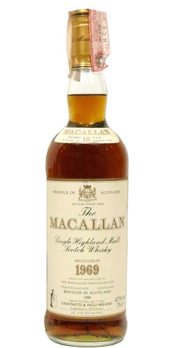 The Macallan 18 Year 1969 Single Malt Scotch Whisky
