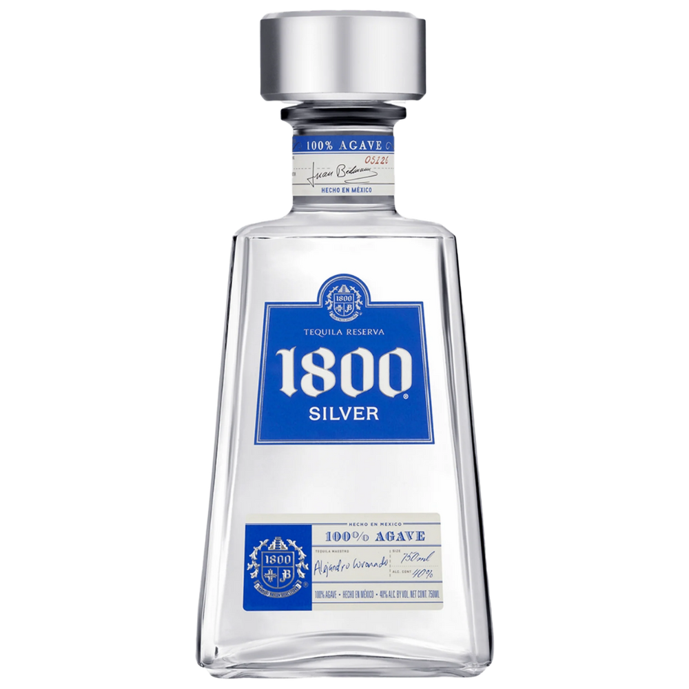 Buy 1800 Silver Blanco Tequila 750ml - Bobar Liquor II 