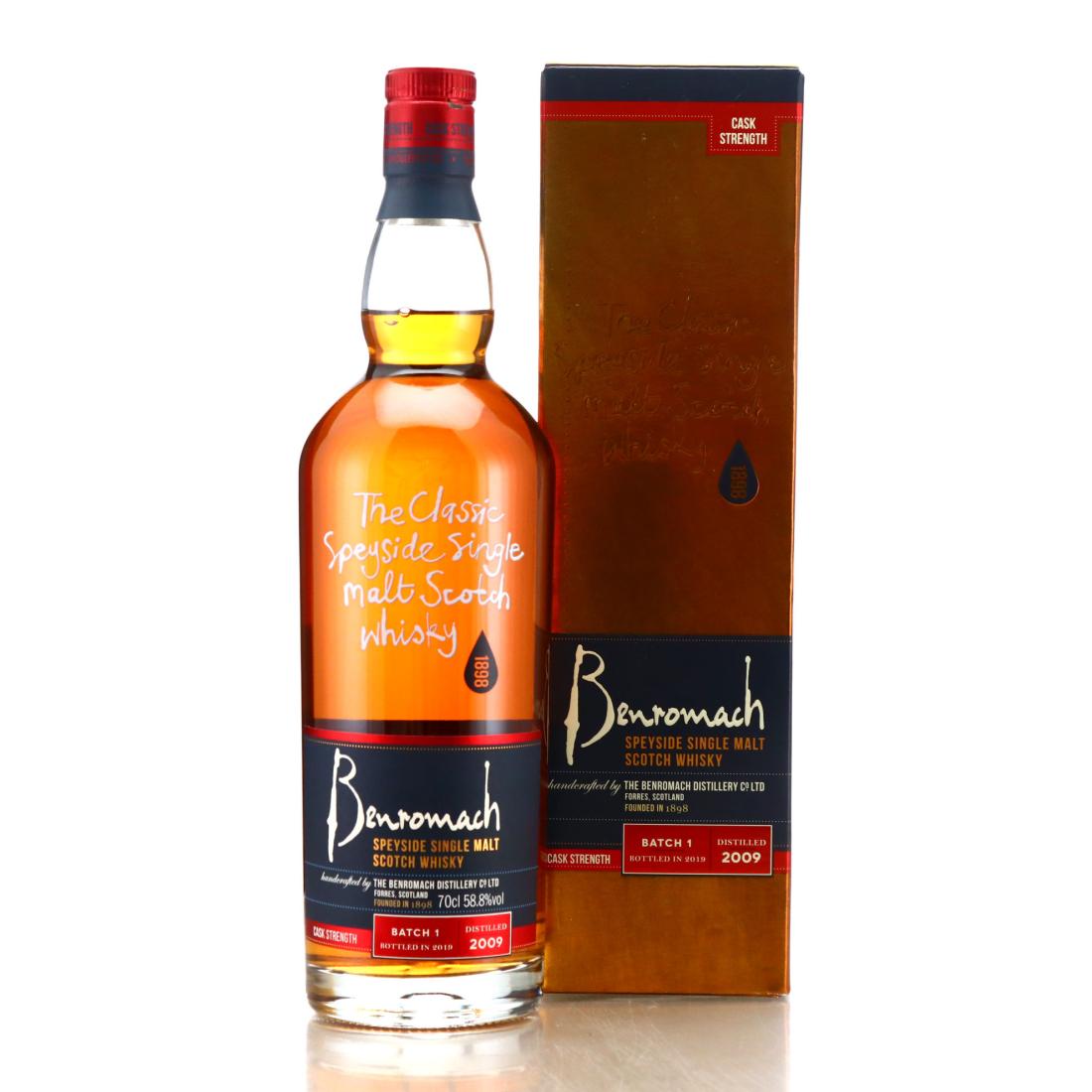 Benromach Cask Strength Batch 1 Single Malt Scotch Whiskey-750ml