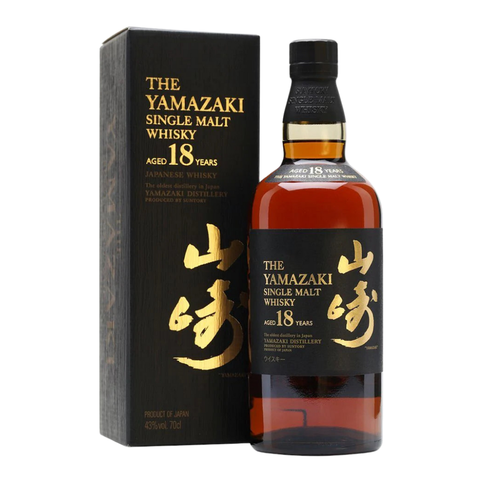 Buy The Yamazaki  18 Years Old Single Malt Japanese Whisky - Bobar Liquor II