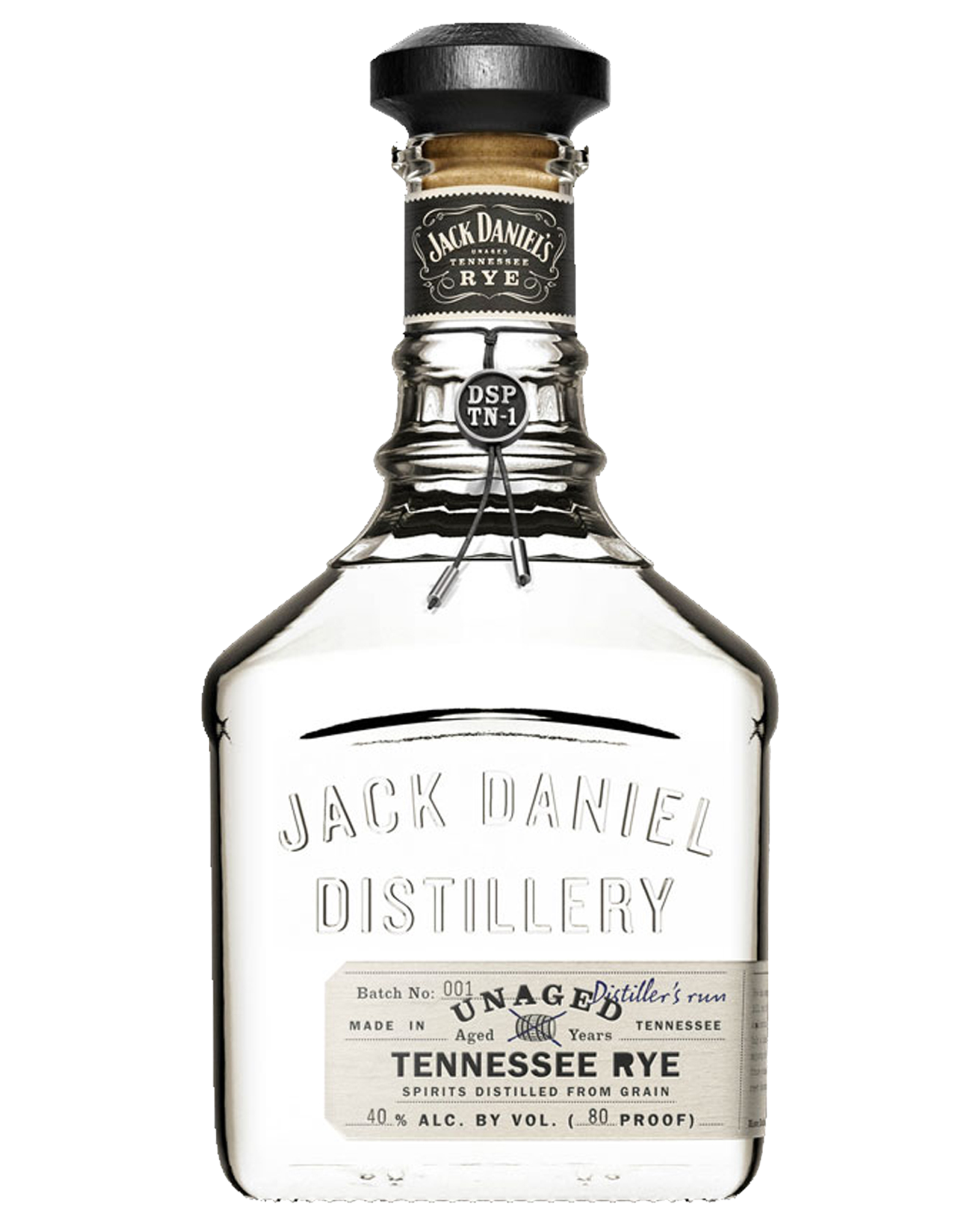 Jack Daniel’s Unaged Tennessee Rye Whiskey -750ml