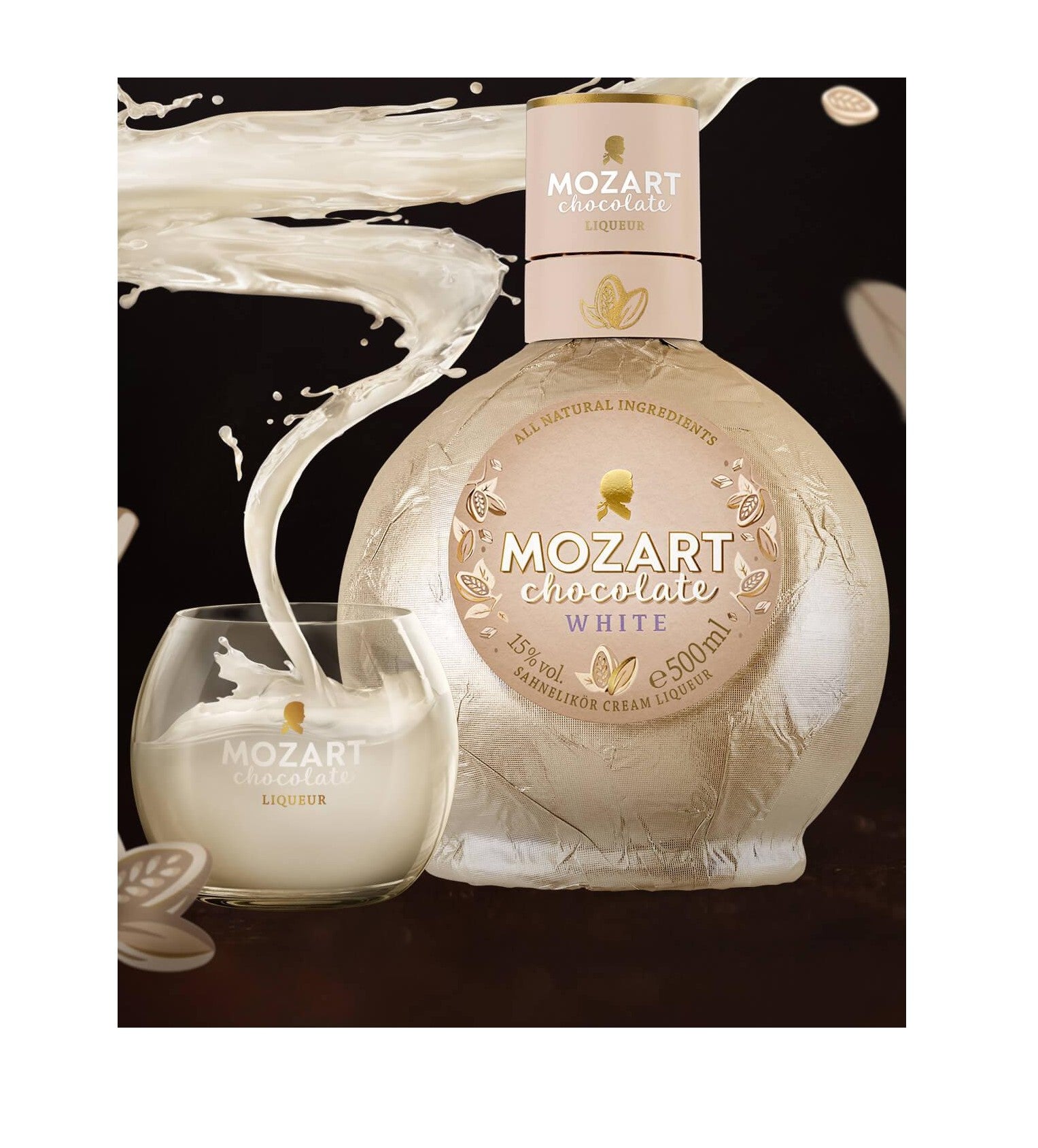 Mozart White Chocolate Liqueur -750ml
