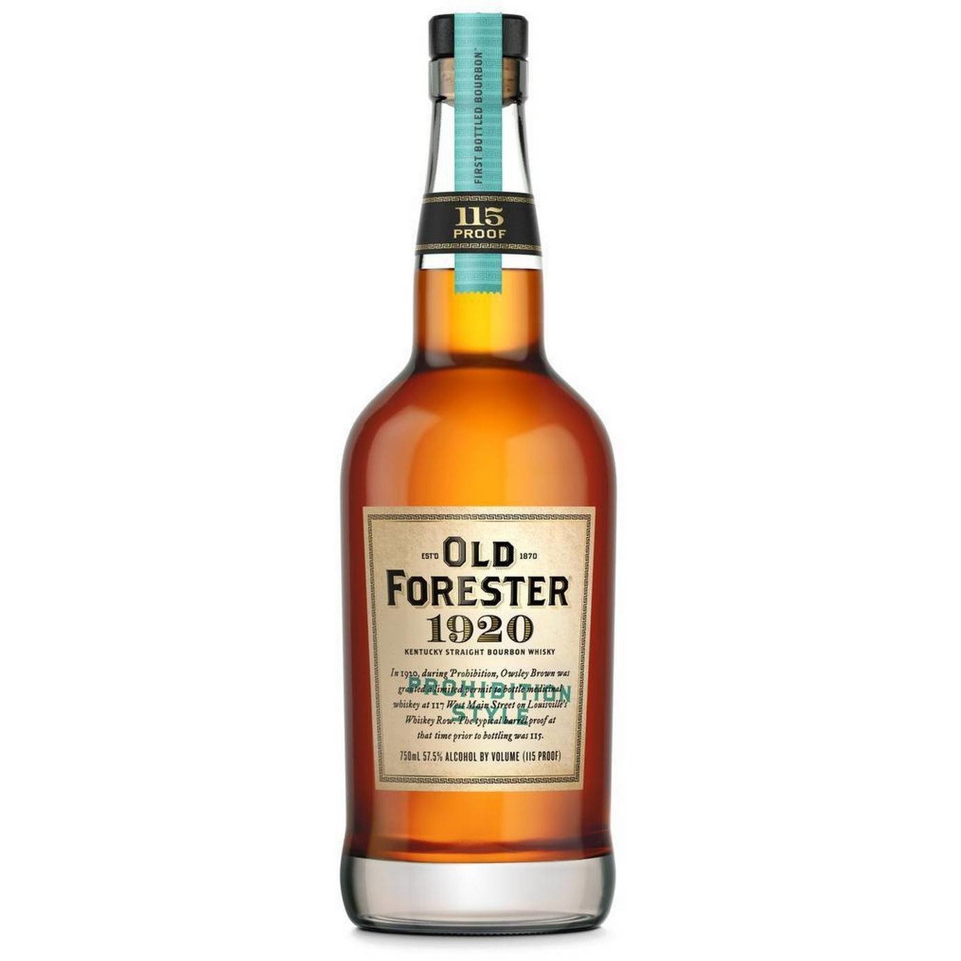 Old Forester 1920 Prohibition Style Bourbon