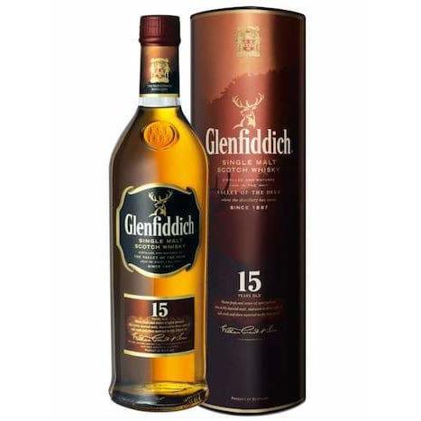 Glenfiddich 15 years Single Malt Scotch 750ml