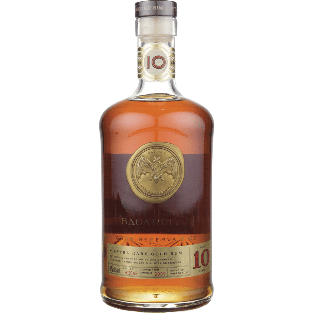 Bacardi Aged 10 Years Gran Reserva Diez Rum