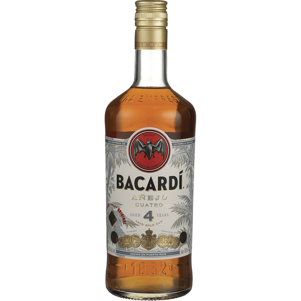 Bacardi Añejo Cuatro Aged Gold Rum