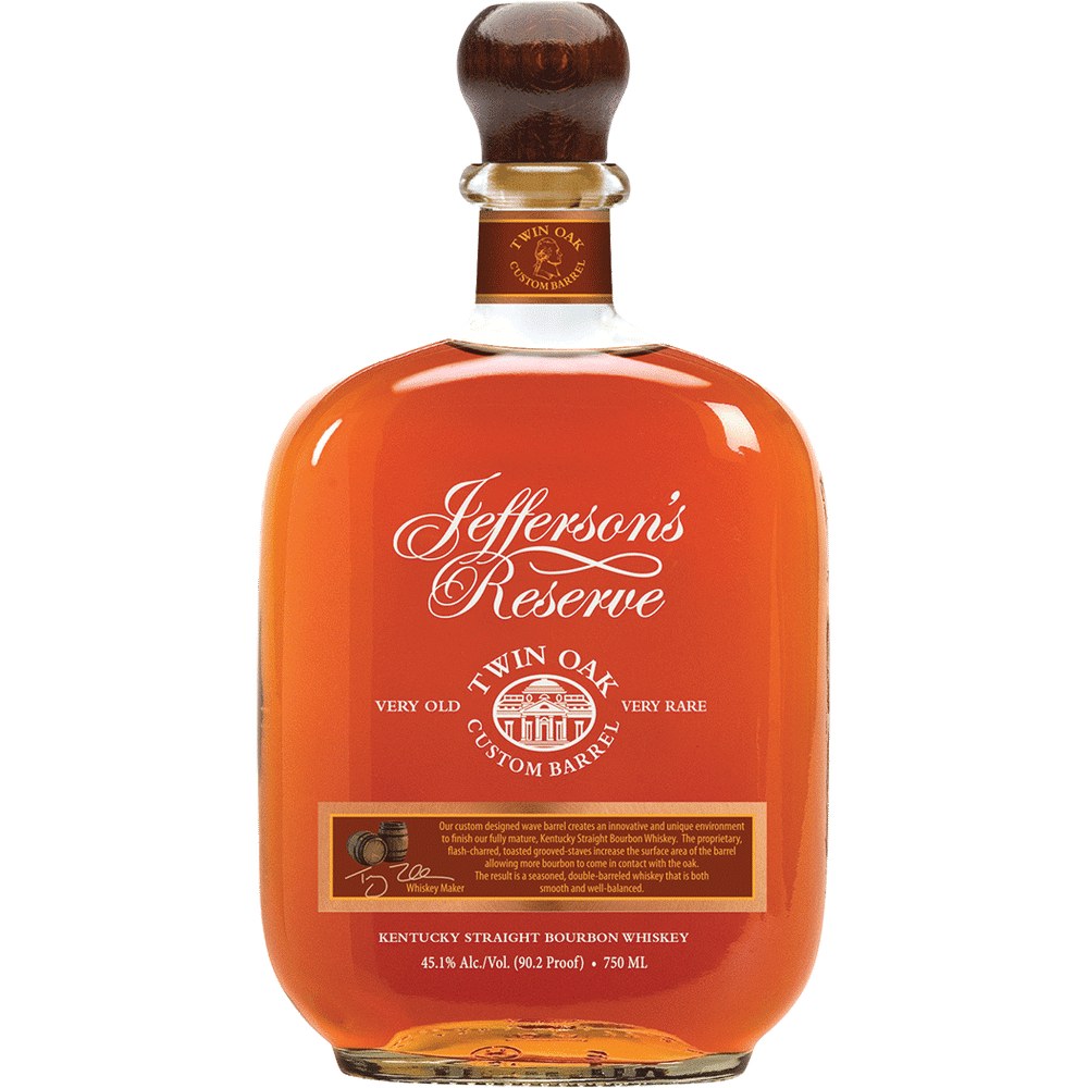 Jefferson's Reserve Twin Oak Bourbon