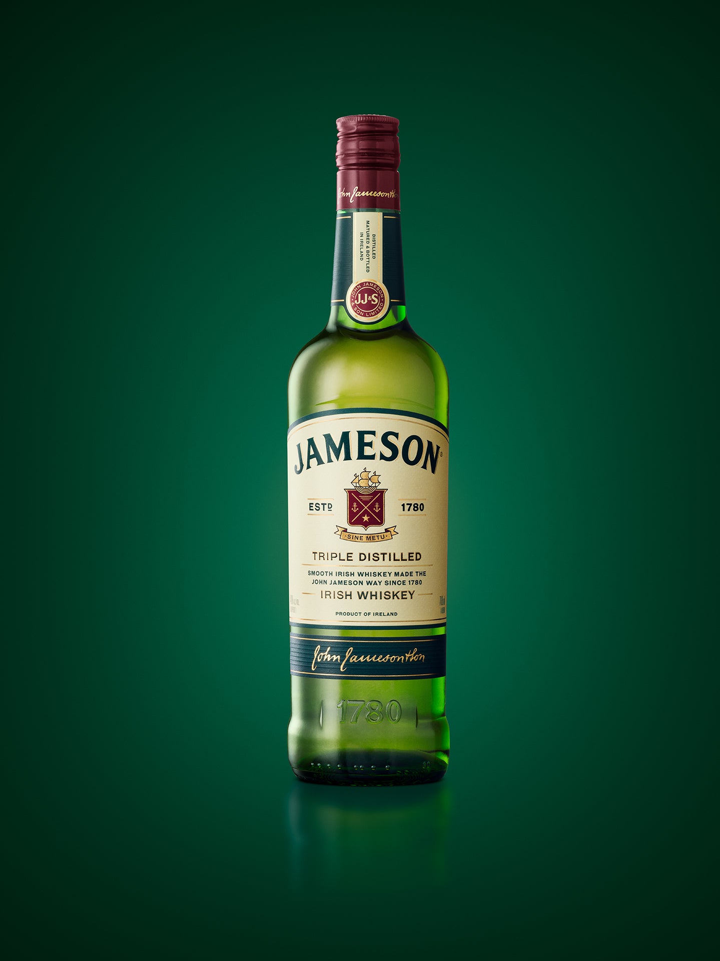 Jameson Triple Distilled Whiskey Irish -750ml