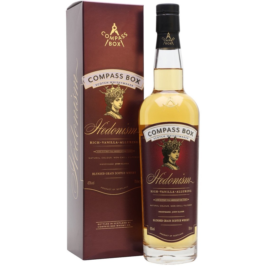 COMPASS BOX Hedonism Blended Grain Scotch Whisky