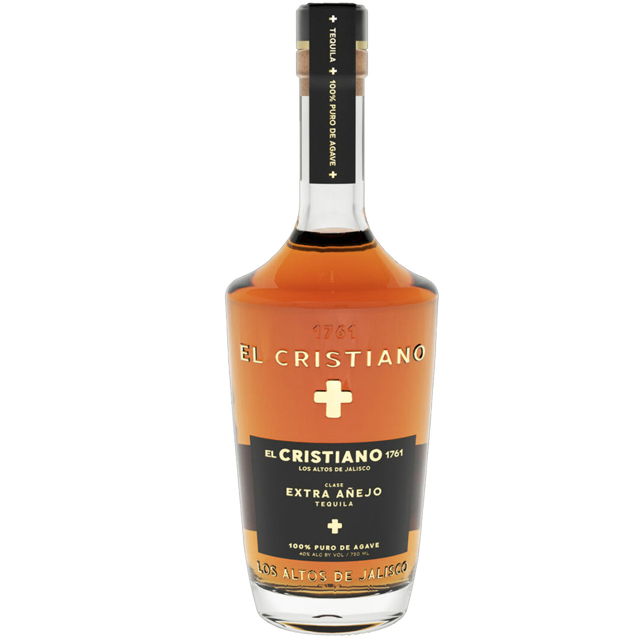 El Cristiano Clase Extra Añejo Tequila -750ml