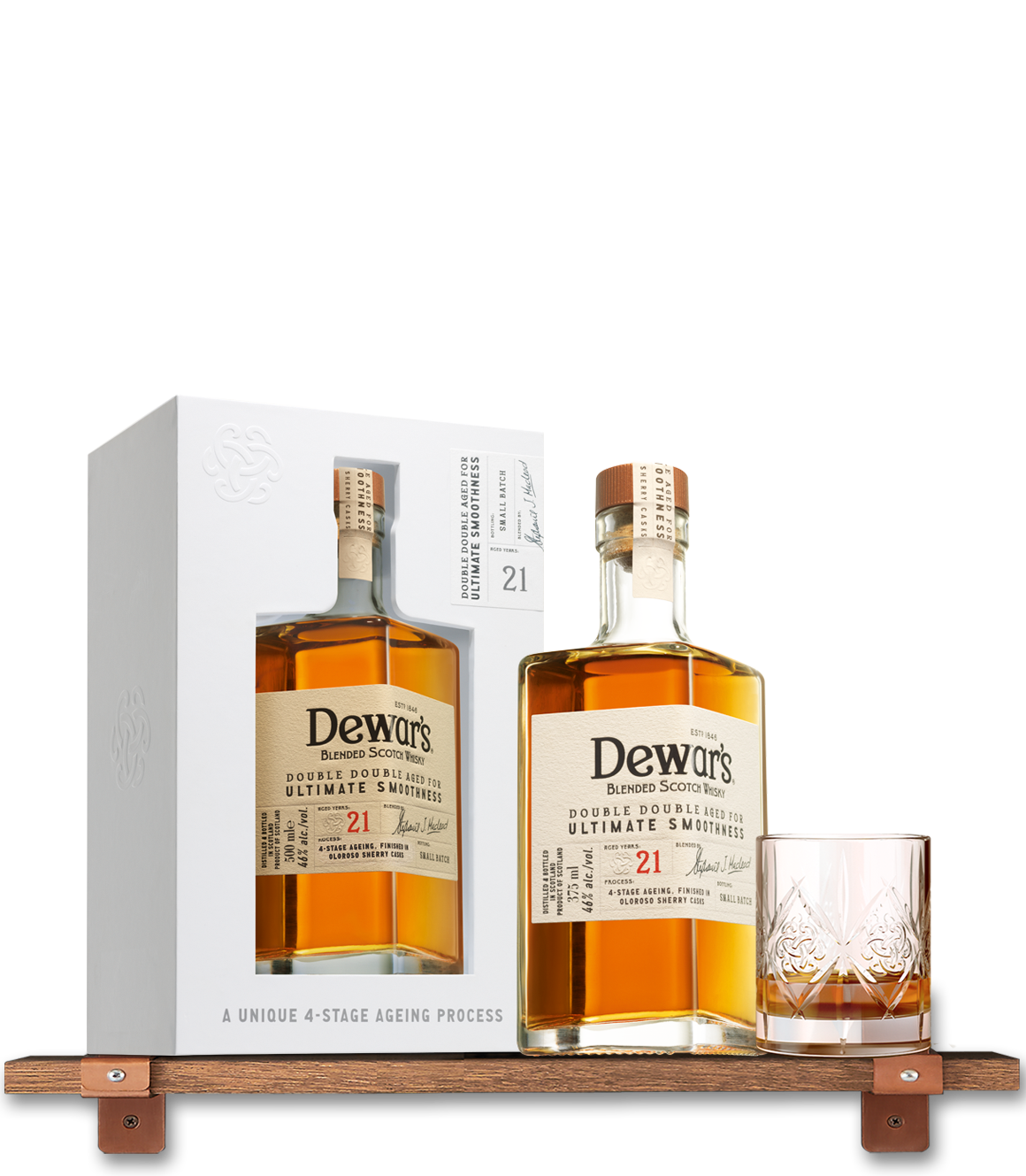 Dewar's Double Double Series 21 Yrs Whiskey -750ml