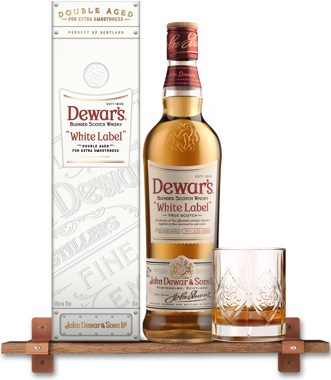 Dewar's White Label Blended Scotch Whisky -1.75 L