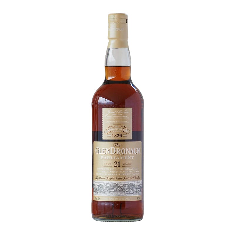 Glendronach Parliament 21 Years Single Malt Scotch Whiskey -750ml