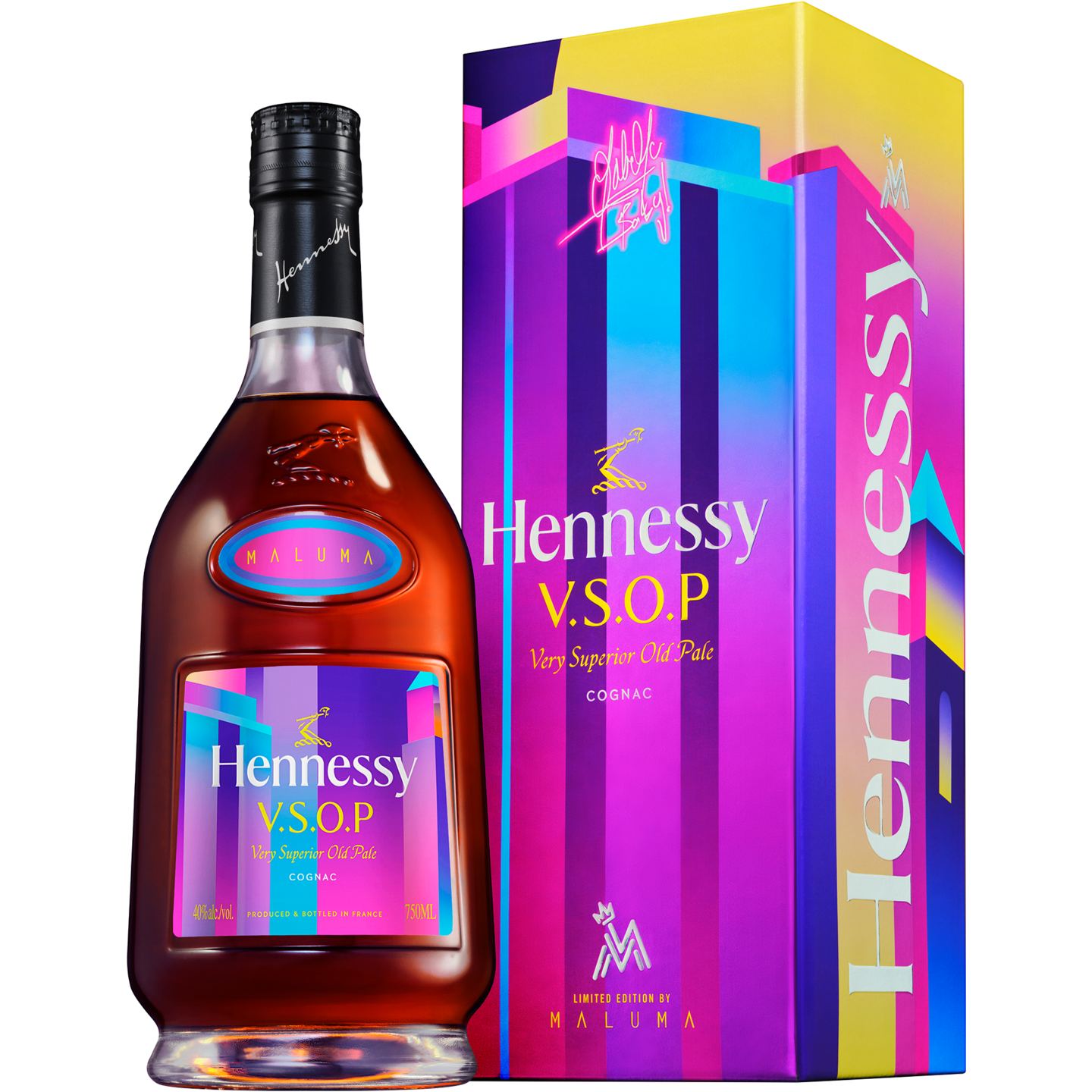 Hennessy V.S.O.P x Maluma Cognac -750 ml