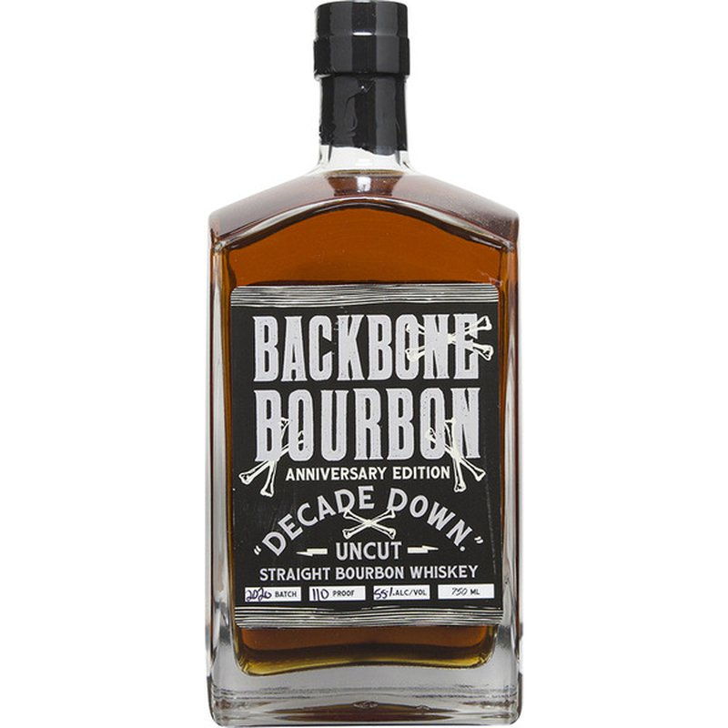 Backbone Decade Down Uncut Bourbon Whiskey -750ml