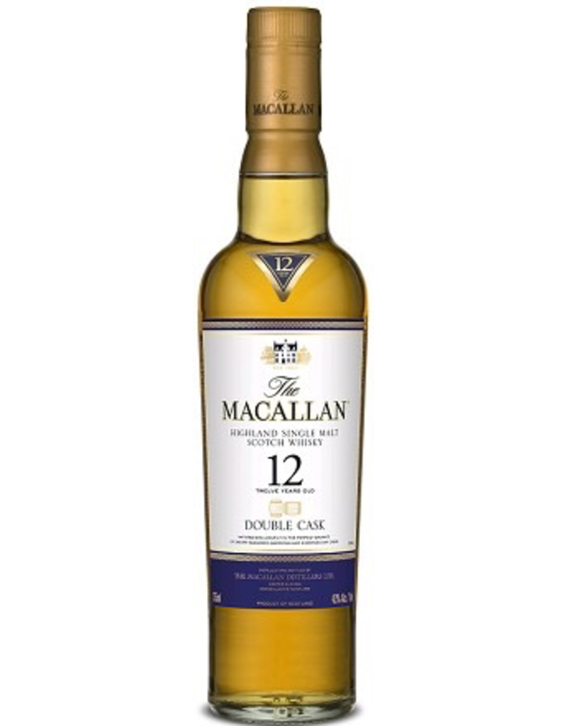 The Macallan 12 Year Double Cask Highland Single Malt Scotch Whisky -750 ml