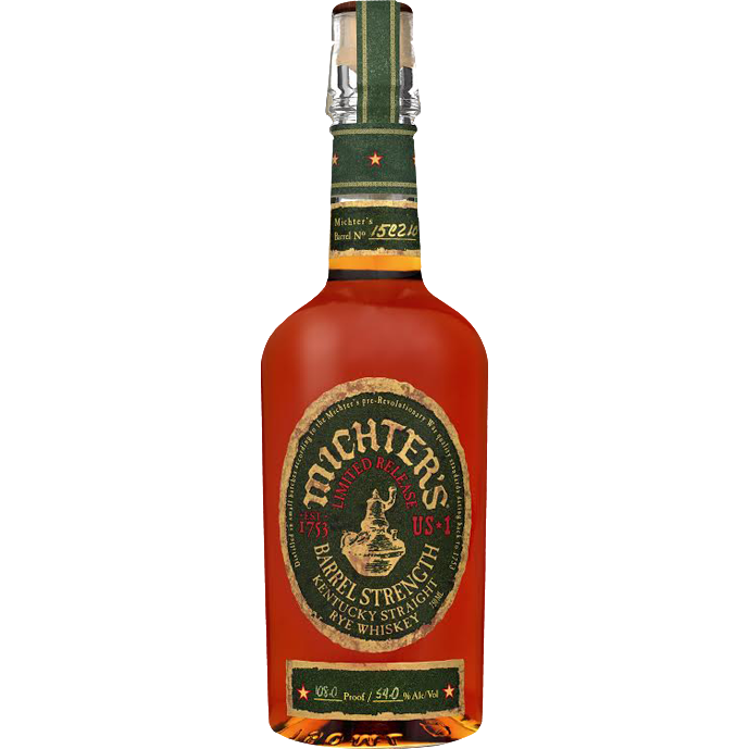 Michter's Barrel Strength Limited Release Kentucky Strength Rye whiskey
